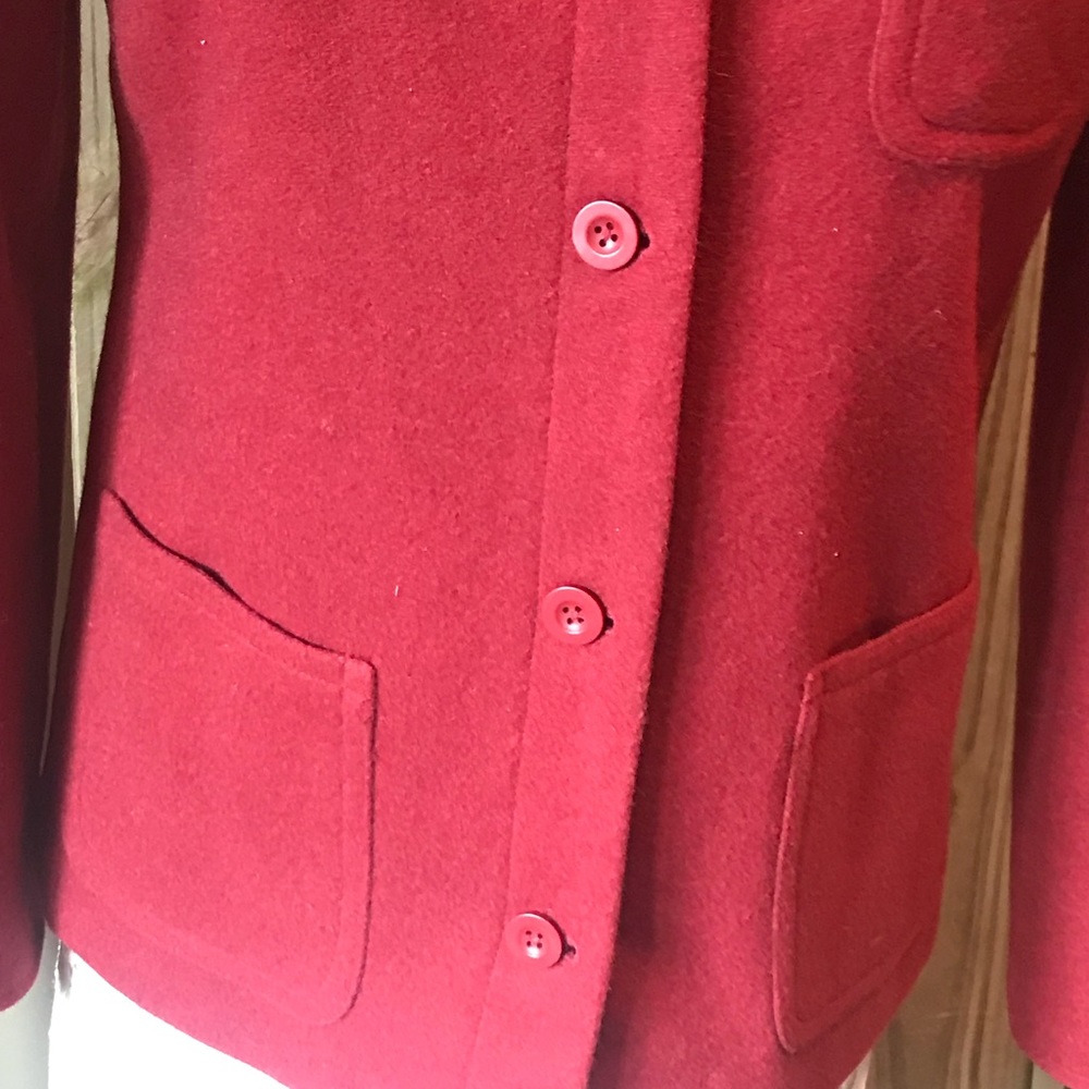 VGW Gap red wool blazer - Picture 3 of 5